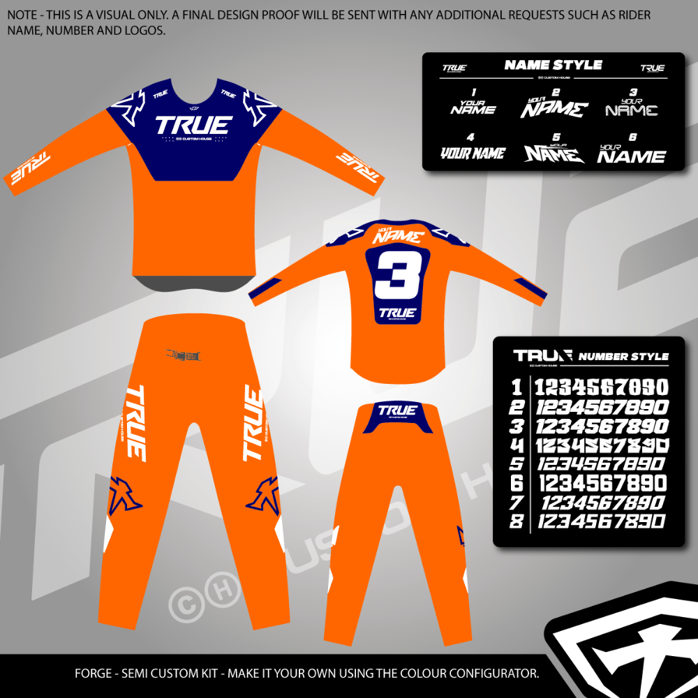 FORGE - YOUTH SEMI CUSTOM MX KIT