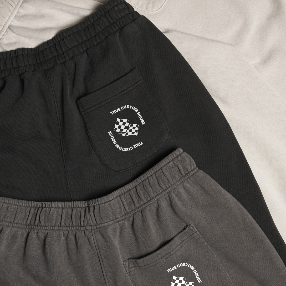 SIGNATURE FADED JOGGER - BLACK