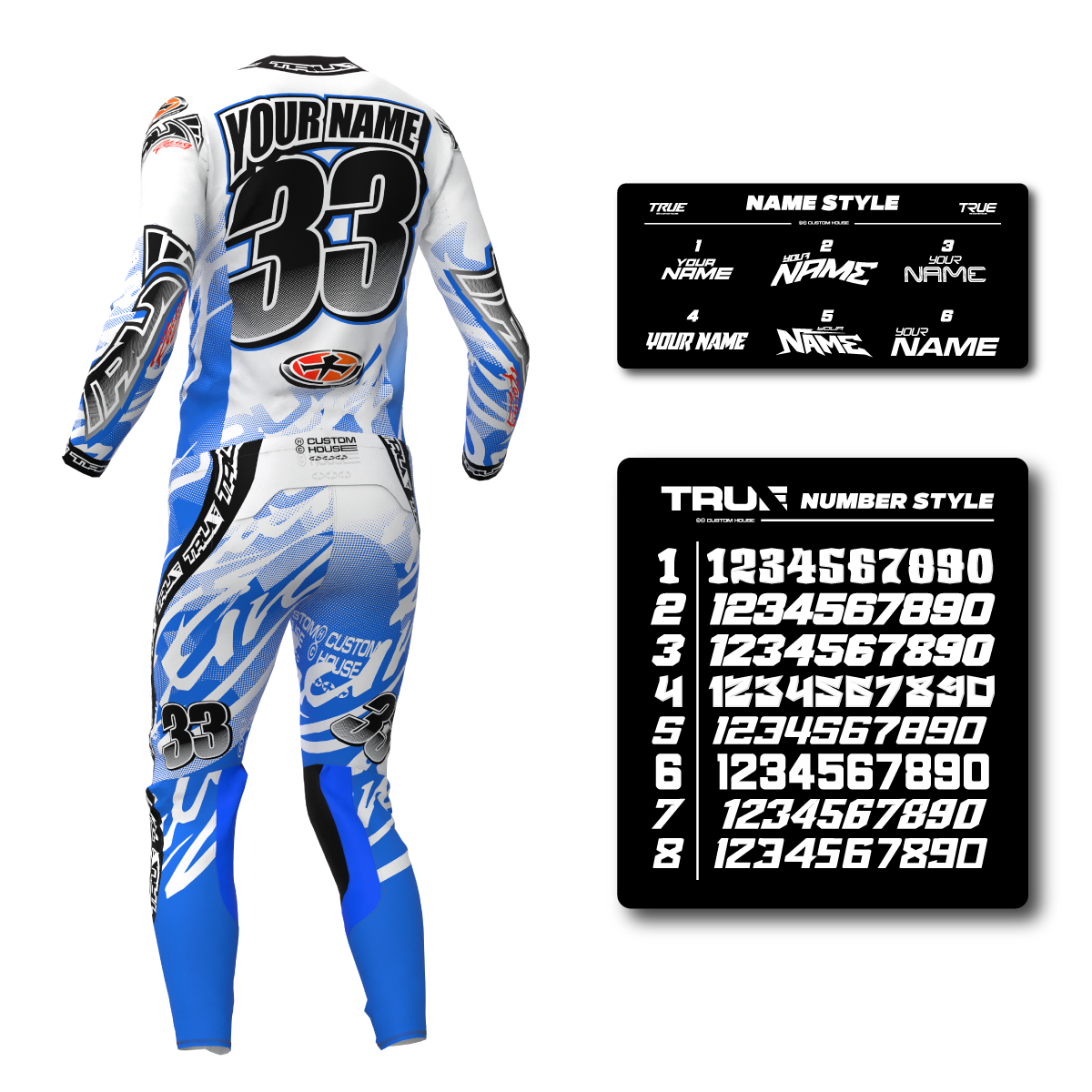 94 BABY - BLUE ADULT AT33 MX KIT COMBO - FREE SUBLIMATION PRINTING INCLUDED