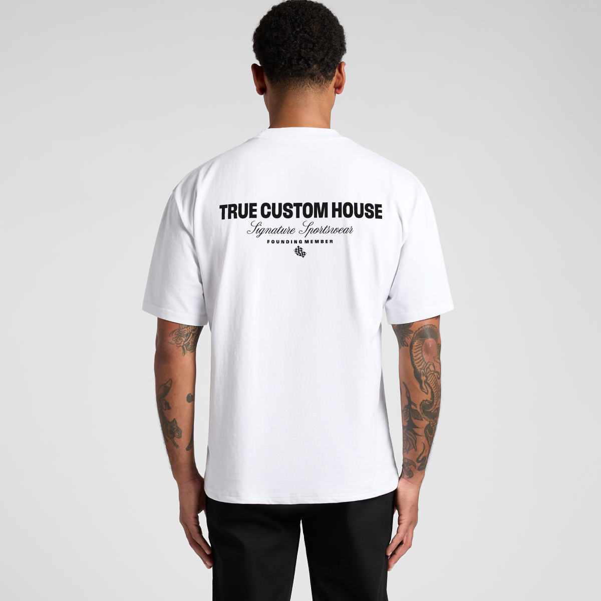 SIGNATURE HEAVY TEE - WHITE
