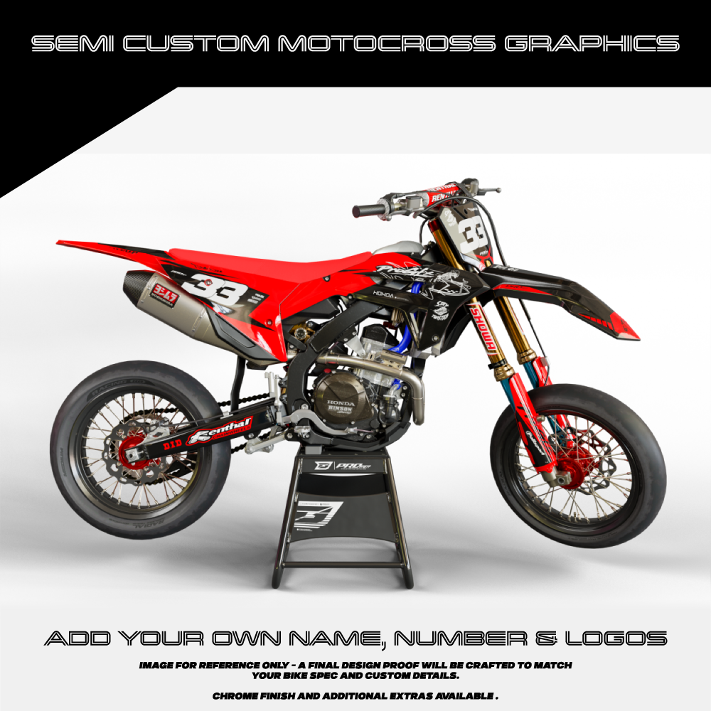 HONDA ROCKET SEMI CUSTOM GRAPHICS KIT – True Custom House