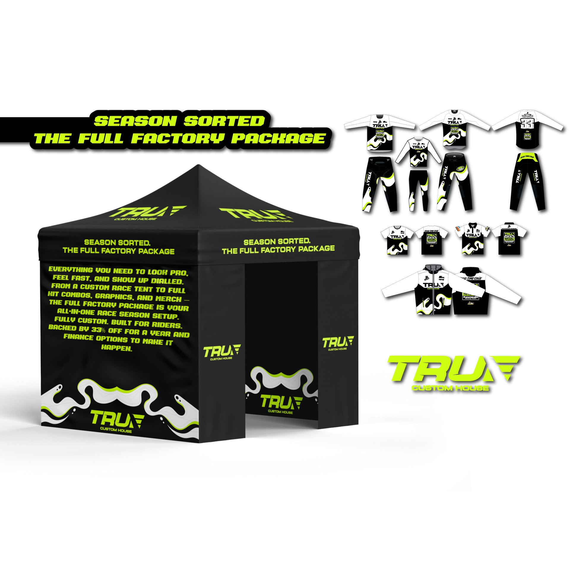 Season Sorted! The FULL FACTORY PACKAGE